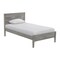 Alaterre Furniture Windsor 3-Piece Set with Panel Twin Bed and 2 Nightstands, Gray ANWI1132R4 - alternate 7